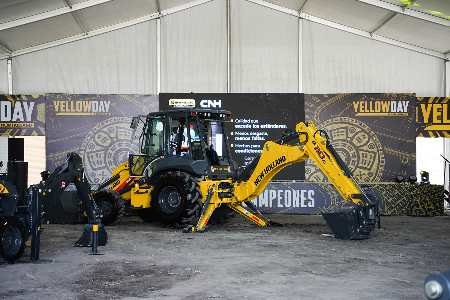 Yellow Day: La fuerza de New Holland Construction conquistó el Terreno de Campeones
